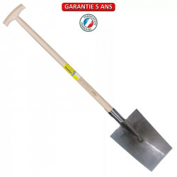 Louchet Senlis de 30 cm - emmanché béquille fraisée 80 cm de marque PERRIN  , référence: J3827900