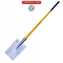 Louchet Senlis de 28 cm emmanché composite 1,10 m - rebords montés de marque PERRIN  , référence: J3828100