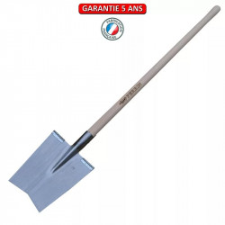 Louchet Vosges 26 cm manche 1,05 m - rebords montés de marque PERRIN  , référence: J3829900