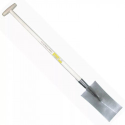 Louchet maçon de 30 cm - manche béquille tournée 80 cm - PERRIN  