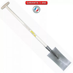 Louchet maçon de 32 cm - manche béquille tournée 80 cm de marque PERRIN  , référence: J3831200