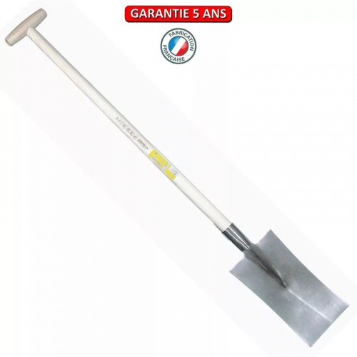 Louchet maçon de 32 cm - manche béquille tournée 80 cm - PERRIN  