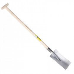 Louchet Nord de 28 cm - manche béquille tournée 91 cm - PERRIN  