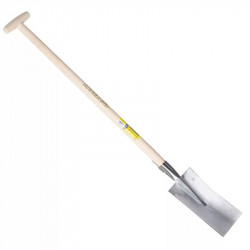 Louchet Nord de 30 cm - manche béquille tournée 91 cm - PERRIN  