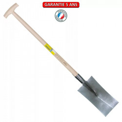 Louchet Nord de 28 cm - manche béquille fraisée 95 cm de marque PERRIN  , référence: J3832600