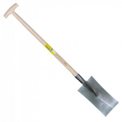 Louchet Nord de 28 cm - manche béquille fraisée 95 cm - PERRIN  