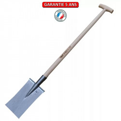 Louchet Nord 28 cm manche en T- 0,95 - rebords montés de marque PERRIN  , référence: J3832700