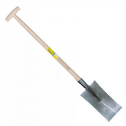Louchet Nord de 30 cm - manche béquille fraisée 95 cm - PERRIN  