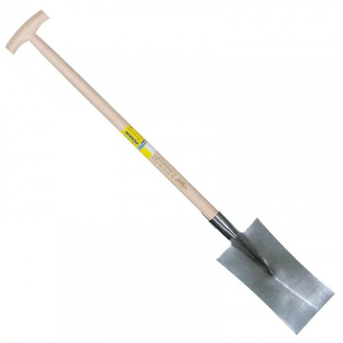 Louchet Nord de 32 cm - manche béquille fraisée 95 cm - PERRIN  