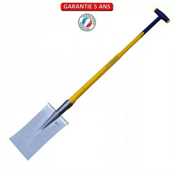 Louchet Nord 28 cm manche en T composite 0,90 m - rebords montés de marque PERRIN  , référence: J3833400