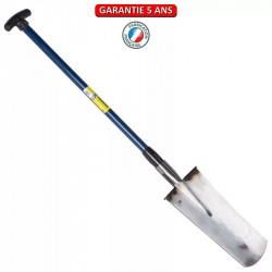 Louchet d'arrachage 38cm manche composite béquille outil professionnel pour pépiniériste de marque PERRIN  , référence: J3834600