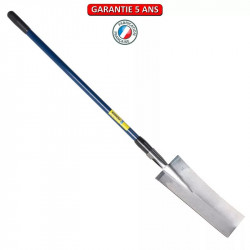 Louchet terrassier à anneau 40 manche composite bleu 106 cm de marque PERRIN  , référence: J3835600