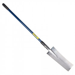 Louchet terrassier à anneau 40 manche composite bleu 106 cm - PERRIN  
