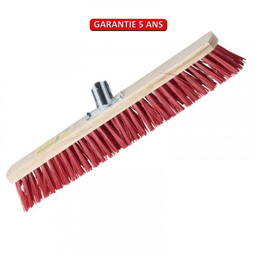 Balai cantonnier 60 cm sans manche plastique - PERRIN  
