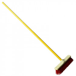 Balai cantonnier tout fibre manche compositube 1,50 m - PERRIN  