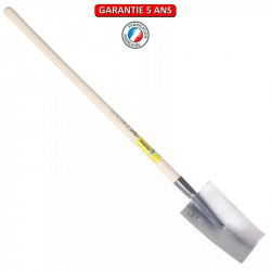 Bêche Senlis de 28 polie manche pomme de marque PERRIN  , référence: J3839500