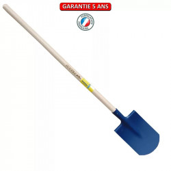 Bêche Bretagne 28 tranchant rond manche pomme de marque PERRIN  , référence: J3848700