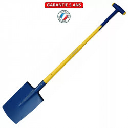 Bêche standard de 28 manche composite béquille incassable, pour le jardin et le potager de marque PERRIN  , référence: J3850100