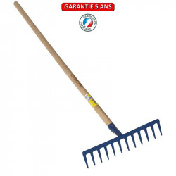 Râteau forgé 14 dents droites manche 1,65 m de marque PERRIN  , référence: J3857100