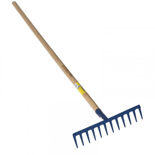 Râteau forgé 14 dents droites manche 1,65 m - PERRIN  