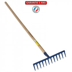 Râteau forgé 16 dents droites manche 1,65 m de marque PERRIN  , référence: J3857200