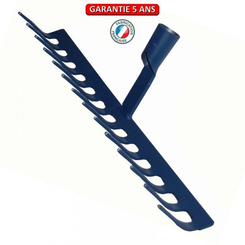 Râteau forgé 12 dents courbes sans manche - PERRIN  