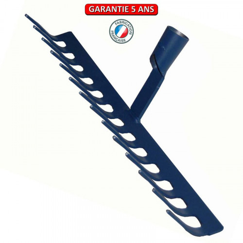 Râteau forgé 14 dents courbes sans manche - PERRIN  