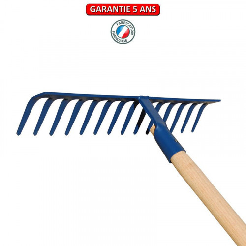 Râteau forgé 14 dents courbes sans manche - PERRIN  