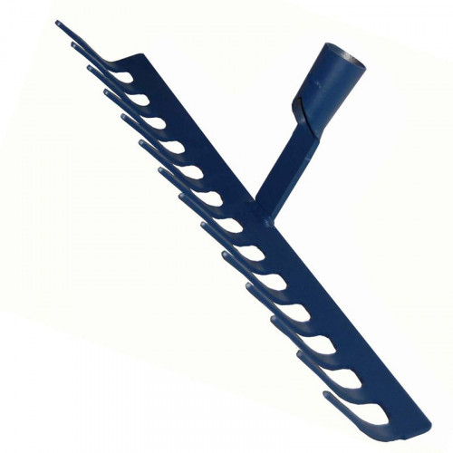 Râteau forgé 16 dents courbes sans manche - PERRIN  