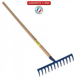 Râteau forgé 12 dents courbes manche bois 1,5 m de marque PERRIN  , référence: J3857600