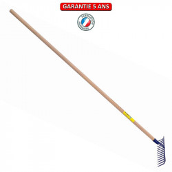 Râteau forgé 12 dents courbes manche bois 1,65 m de marque PERRIN  , référence: J3857900