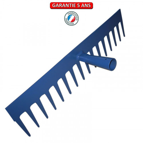 Râteau travaux publics à lame sans manche dents droites - PERRIN  