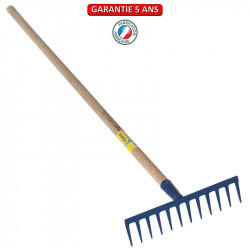 Râteau 14 dents droites emmanché 1,65m de marque PERRIN  , référence: J3863000