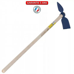 Serfouette forgée panne et langue de 26 cm manche 1,30 m, pour le jardin et le potager de marque PERRIN  , référence: J3863400