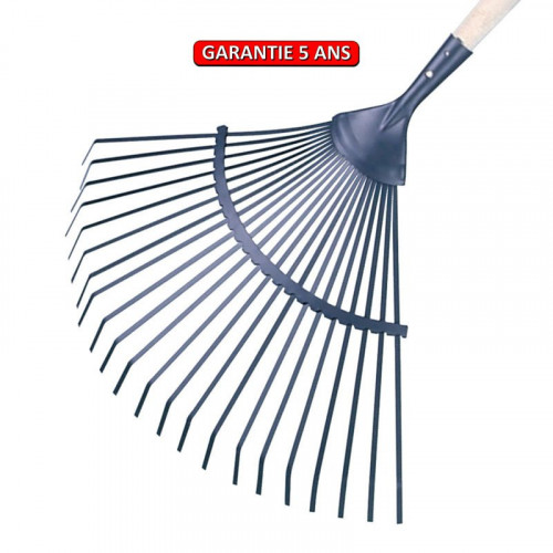Balai à gazon dents plates sans manche - PERRIN  