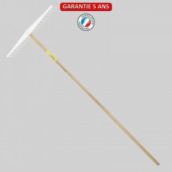 Râteau polypro multi usage 63 cm manche 1,80 m, pour le jardin et le potager de marque PERRIN  , référence: J3868700