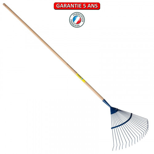 Balai à gazon dents rondes emmanché - PERRIN  