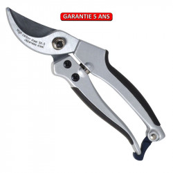 Sécateur alu lame courbe, ergonomique et léger, coupe franche, taillant de qualité de marque PERRIN  , référence: J3870500