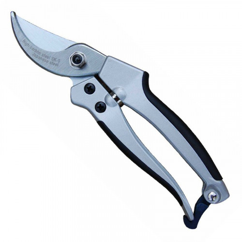 Sécateur alu lame courbe, ergonomique et léger, coupe franche, taillant de qualité - PERRIN  