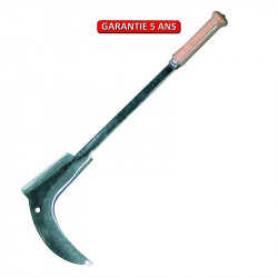 Coupe ronces de 44 cm, manche bois, qualité professionnelle de marque PERRIN  , référence: J3872200