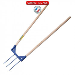 Aerogrif' 3 dents 2 manches de pelle 1,10 m de marque PERRIN  , référence: J3872300