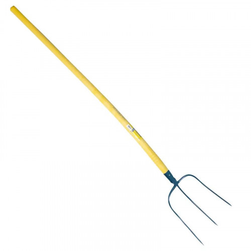 Fourche à faner 3 dents manche composite courbe 135 - PERRIN  