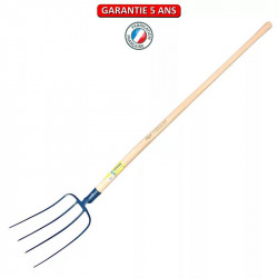 Fourche à fumier douille 4 dents emmanché de marque PERRIN  , référence: J3874100