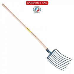 Fourche a cailloux douille 9 dents emmanché de marque PERRIN  , référence: J3875200