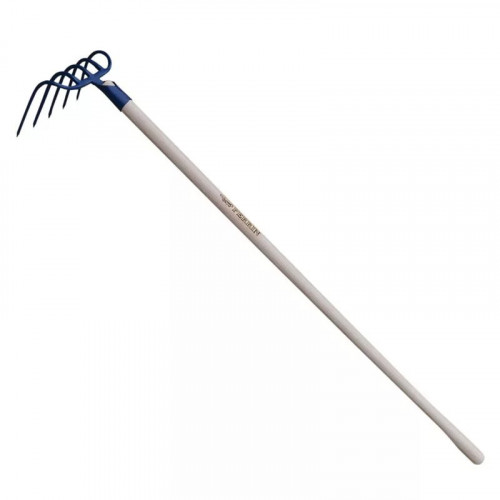 Croc à fumier 5 dents douille inversée manche pomme 135 - PERRIN  
