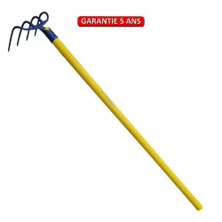 Croc à fumier court à douille 4 dents 14 cm manche compo tube 115 de marque PERRIN  , référence: J3876400