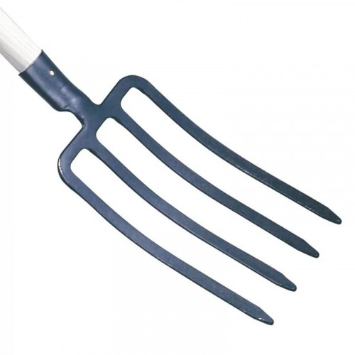 Fourche à bêcher douille 4 dents 27 cm sans manche - PERRIN  