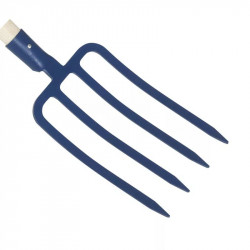 Fourche à bêcher douille 4 dents 29 cm sans manche - PERRIN