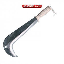 Serpe italienne, manche cuir naturel, outil idéal pour débrancher au bois de marque PERRIN  , référence: J3878200