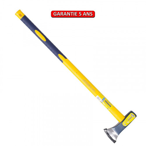 Merlin 2,5 kg manche composite incassable pour fendre les bûches pour le bois de chauffage - PERRIN  